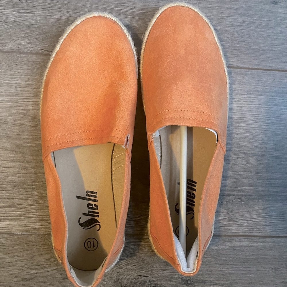 Vegan Suede Espadrilla Flats
